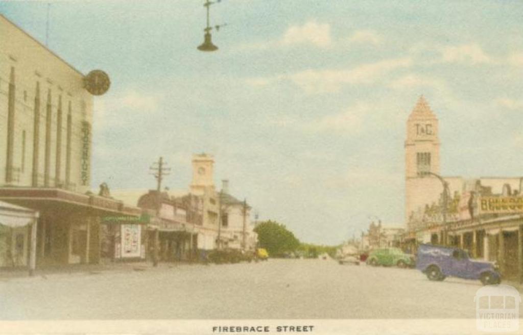 Firebrace Street, Horsham, 1951