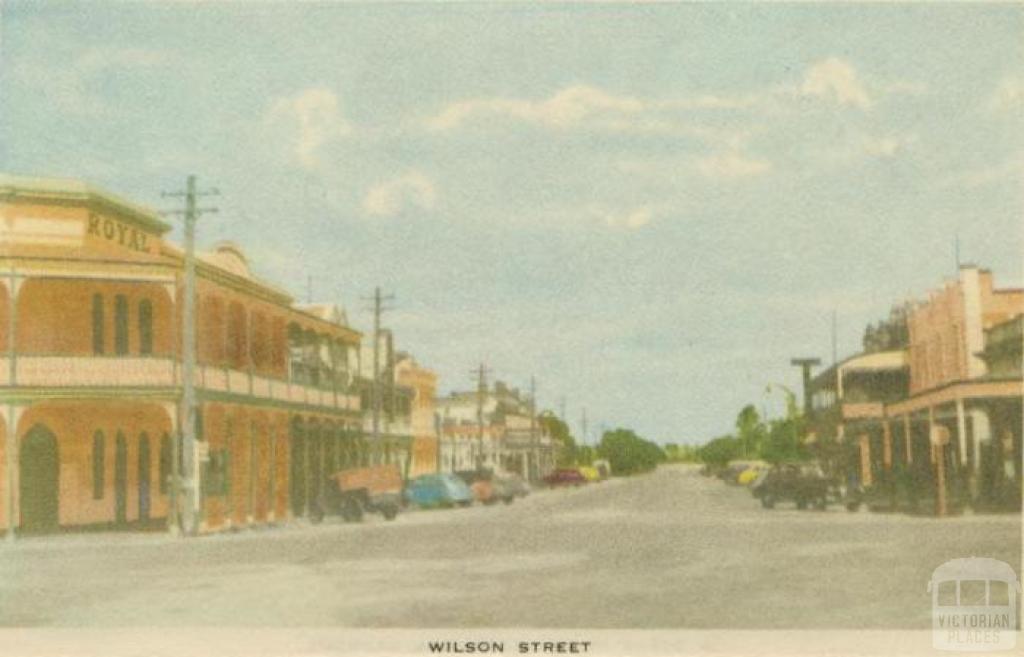 Wilson Street, Horsham, 1951
