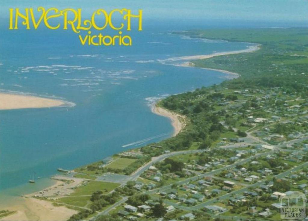 Inverloch township looking across entrance of Anderson's Inlet, 1981