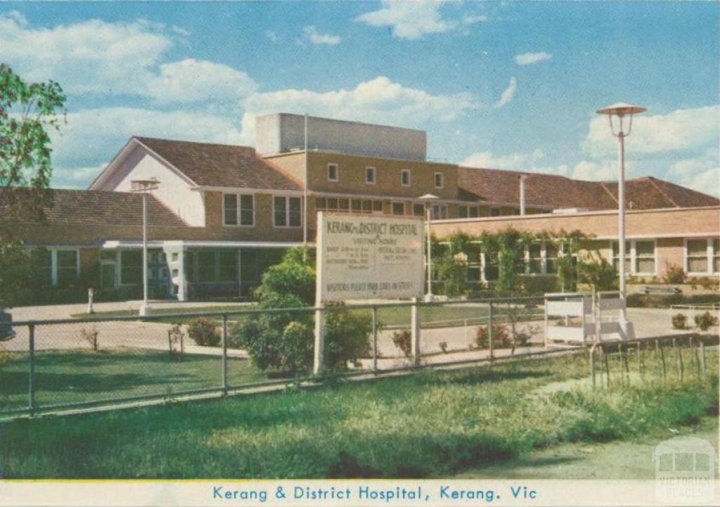 Kerang and District Hospital, Kerang, 1965