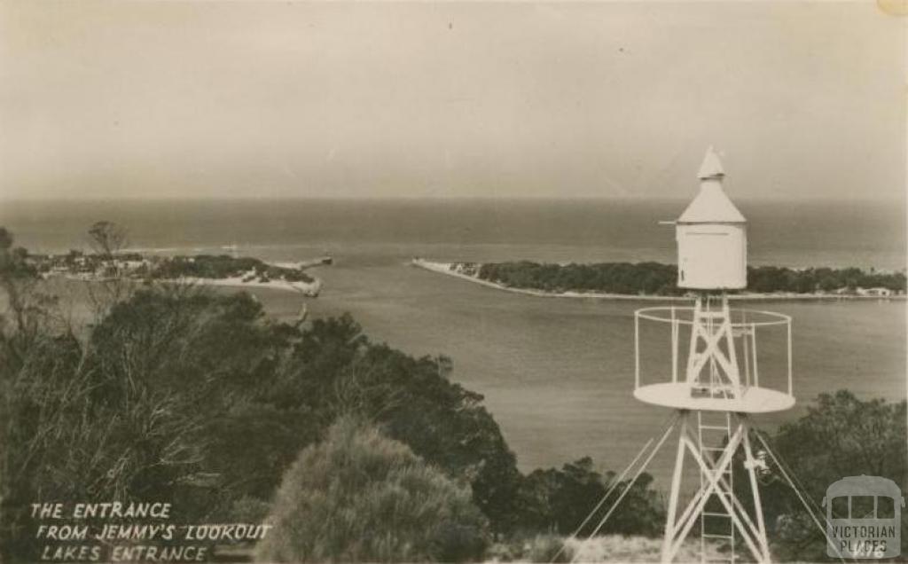 The Entrance from Jemmy's Lookout, Lakes Entrance