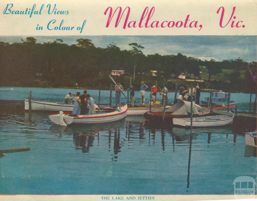 The lake and jetties, Mallacoota