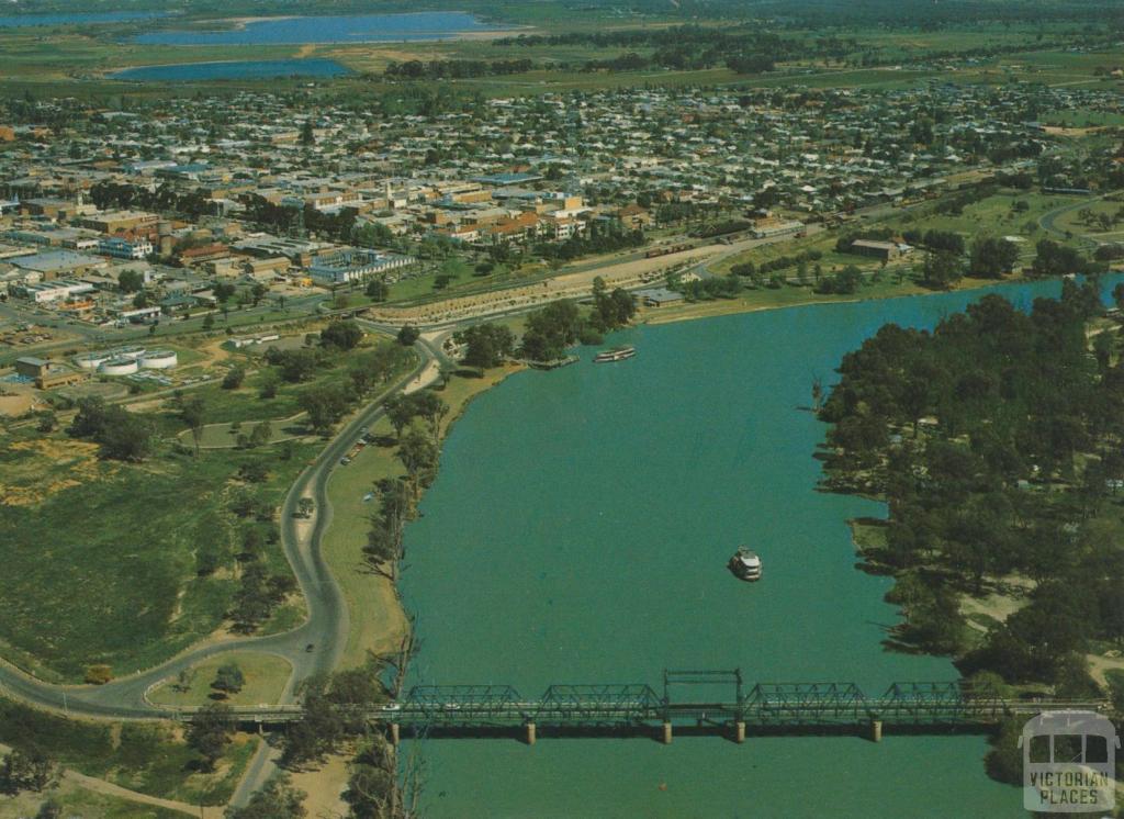 Aerial view of Mildura