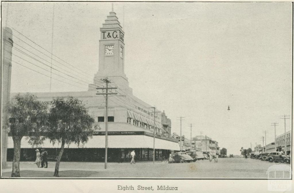 Eighth Street, Mildura, 1948