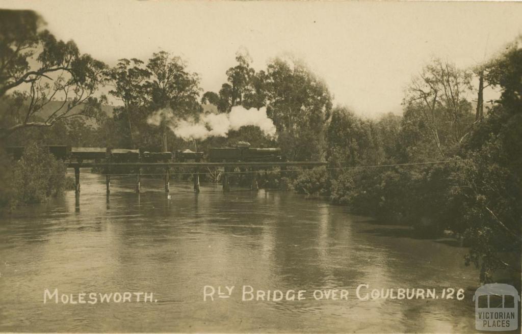 Railway Bridge over Goulburn River, Molesworth