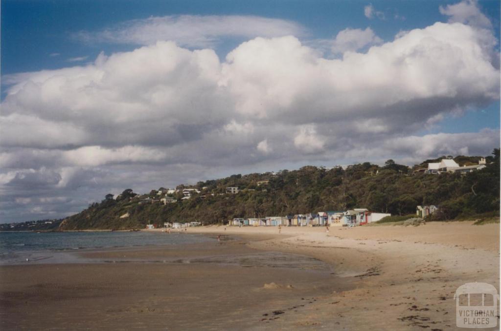 Bathing Boxes, Mills Beach, Mornington, 2006