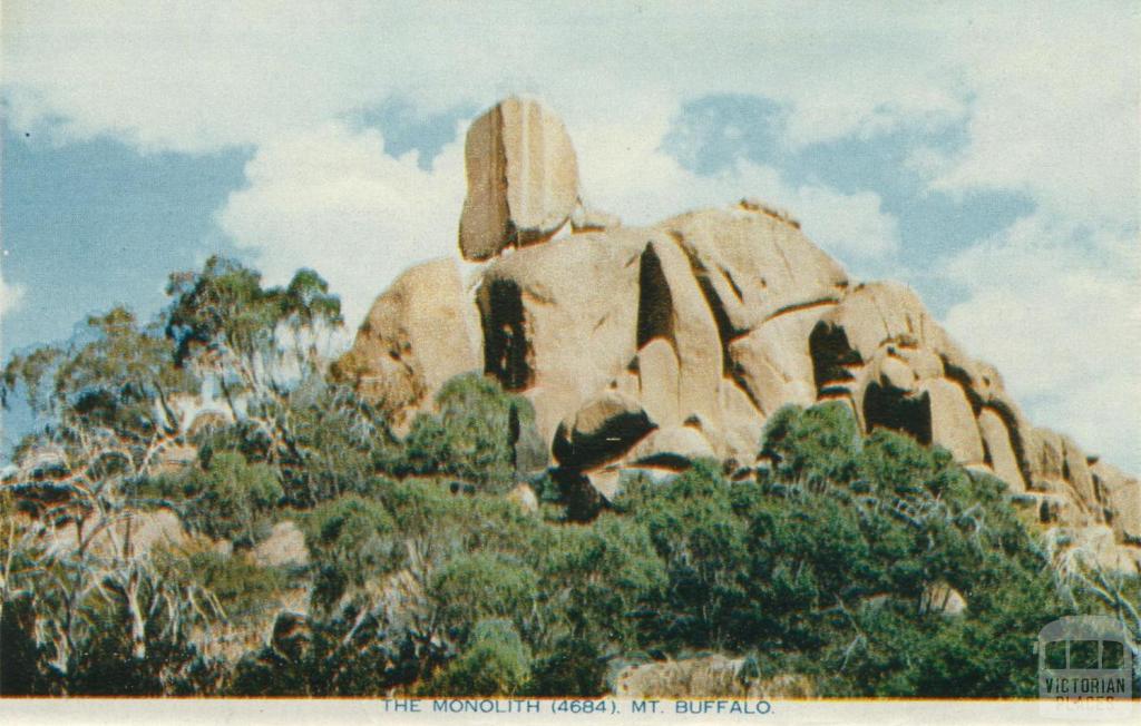The Monolith (4684), Mount Buffalo, 1958