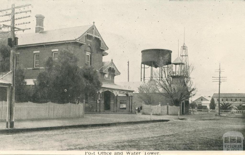 Post Office and Water Tower, Nhill