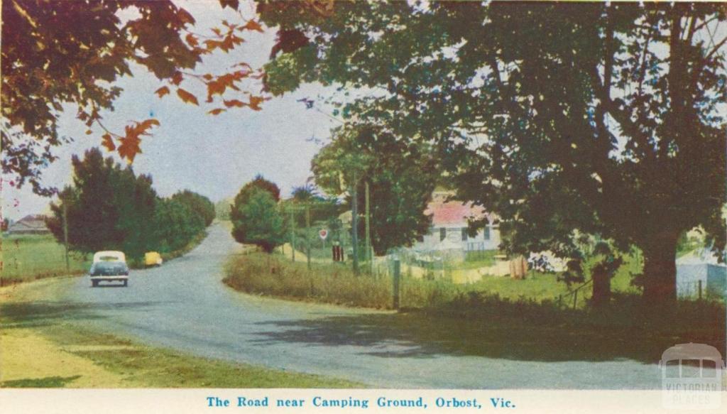 The Road near Camping Ground, Orbost, 1964