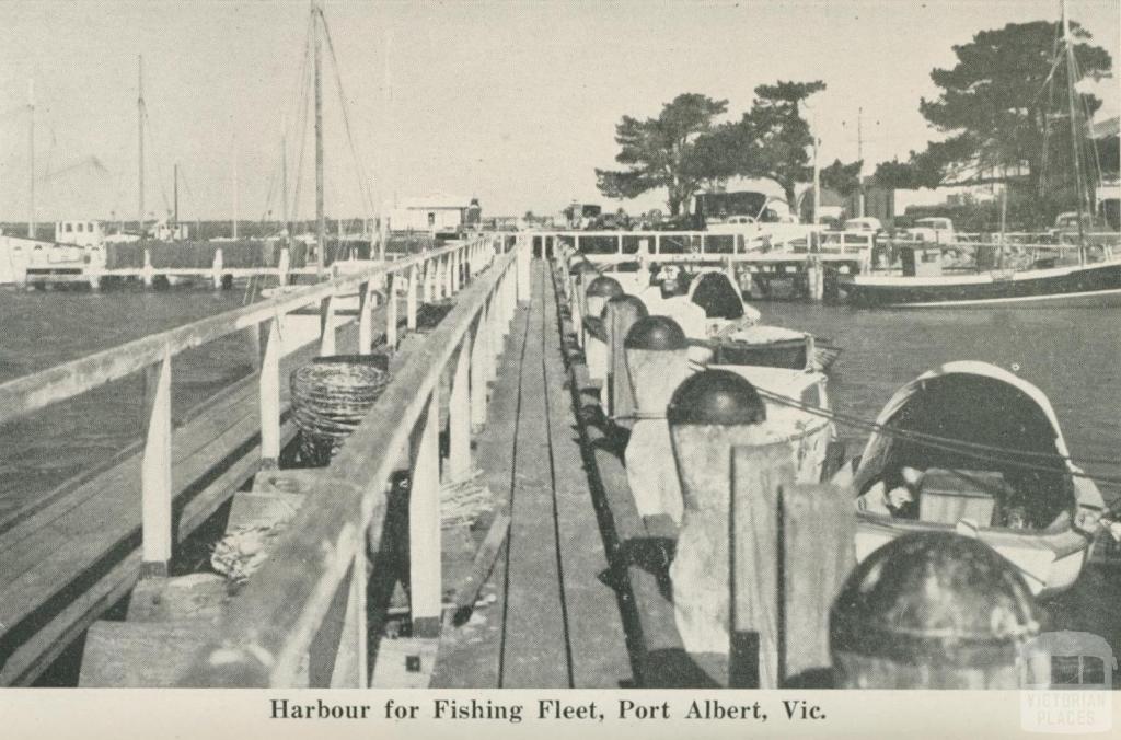 Harbour for Fishing Fleet, Port Albert