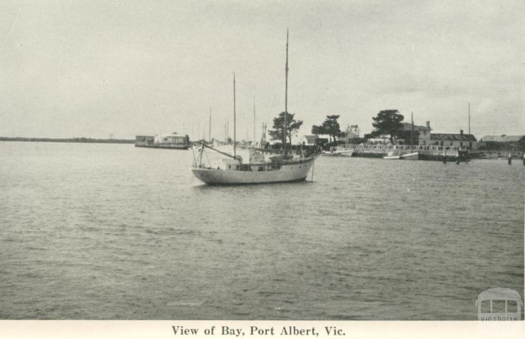 View of Bay, Port Albert