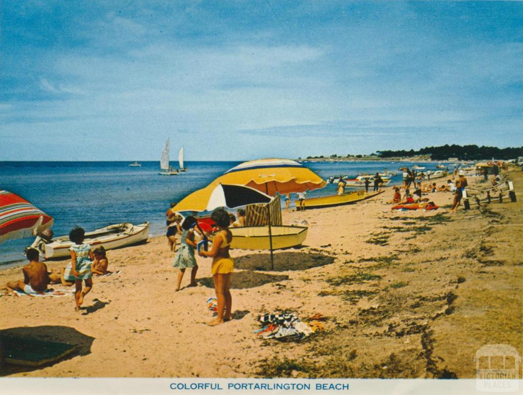 Colorful Portarlington Beach