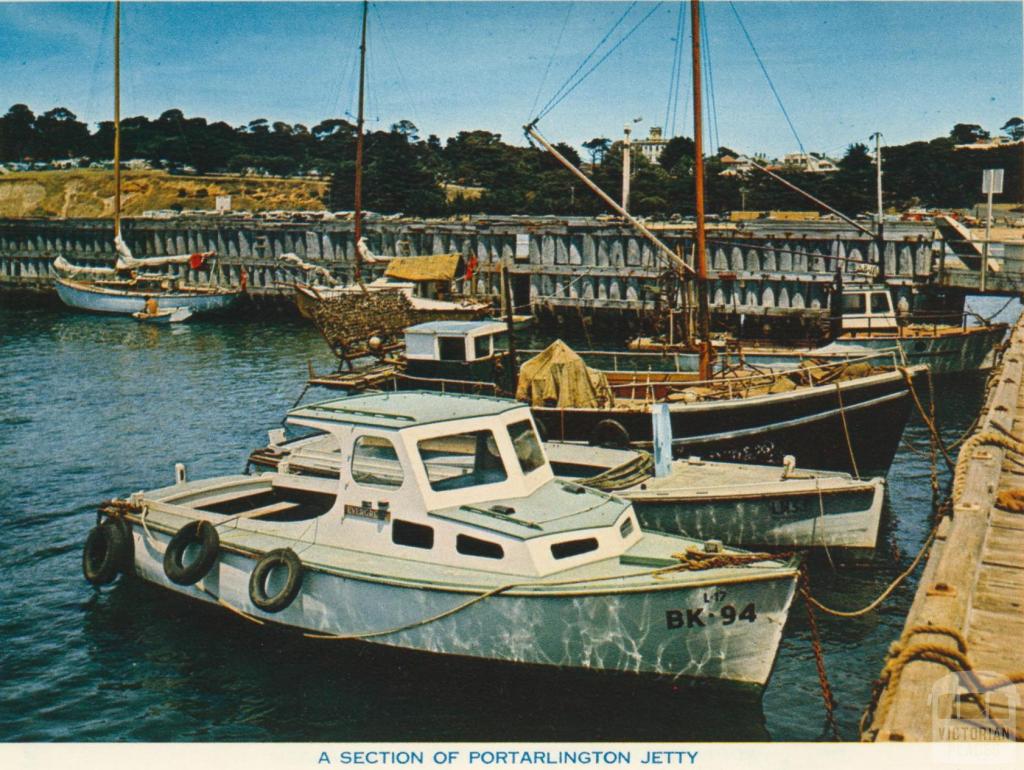 A section of Portarlington Jetty