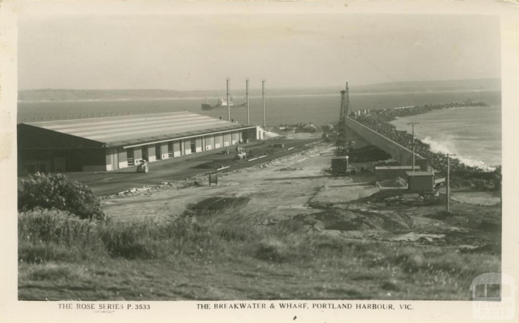 The Breakwater and Wharf, Portland Harbour