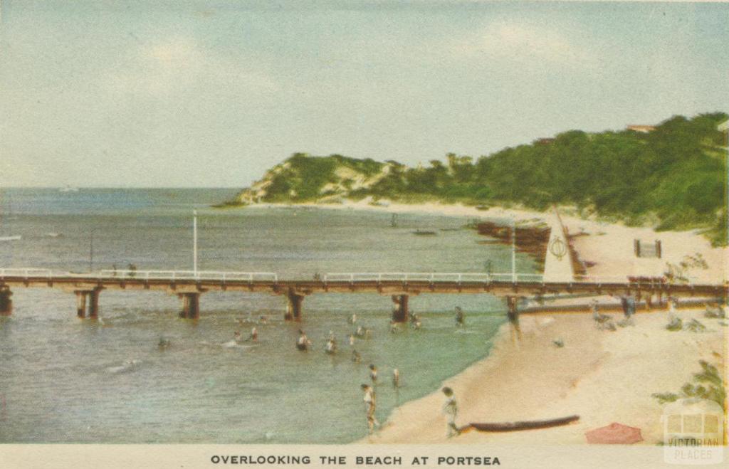 Overlooking the Beach at Portsea
