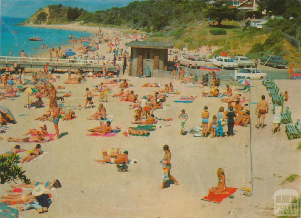 Front Beach looking towards Lord Mayor's Children's Camp, Portsea