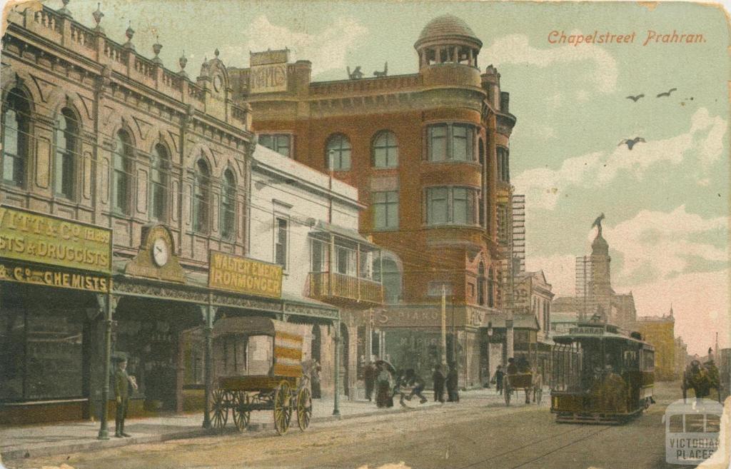 Chapel Street, Prahran, 1901