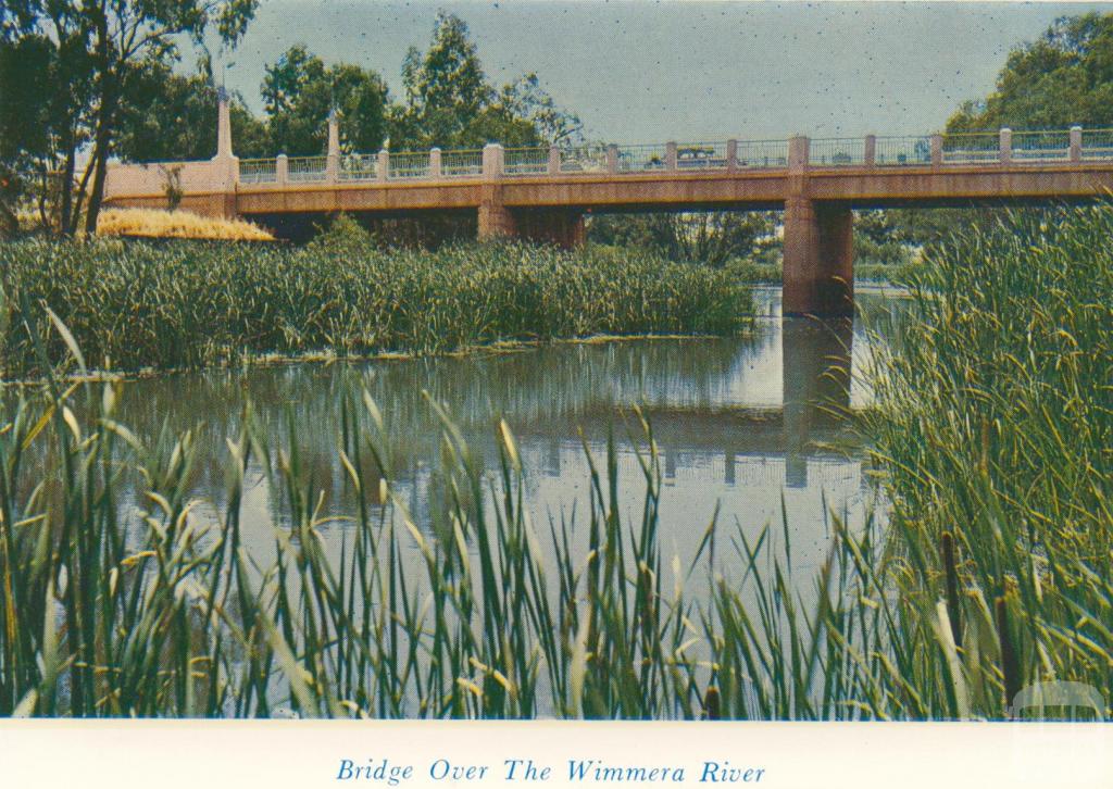 Bridge Over The Wimmera River, 1965