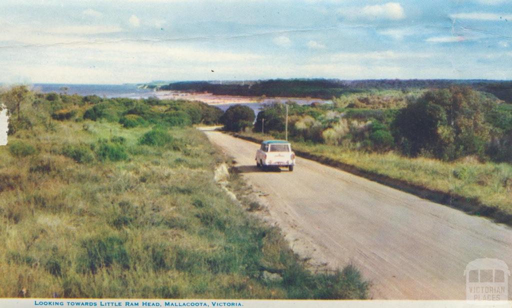 Looking towards Little Ram Head, Mallacoota