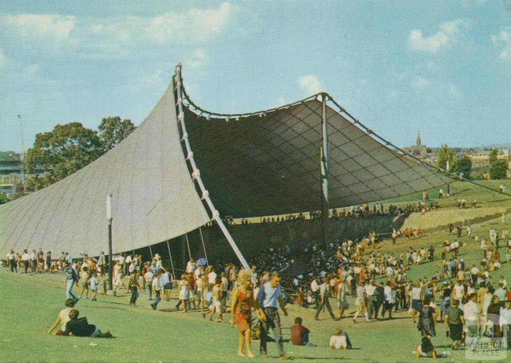 The Sidney Myer Music Bowl, Melbourne (opened 1959)