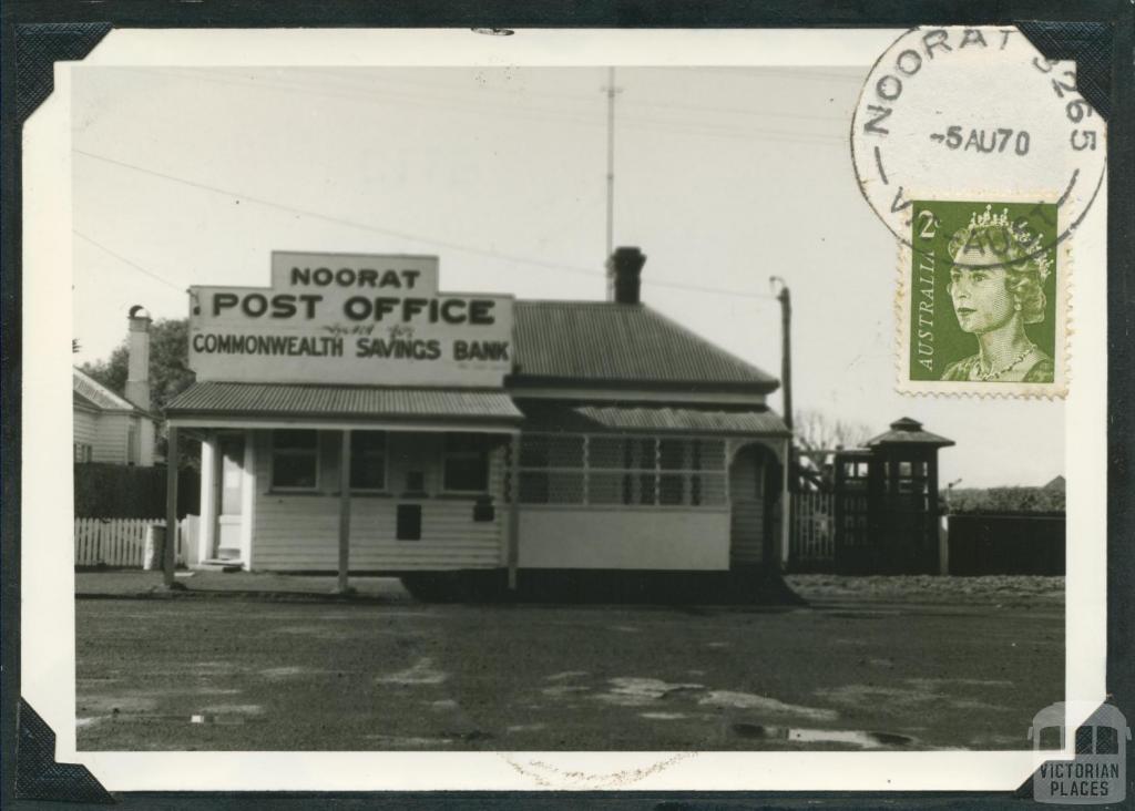 Noorat Post Office, 1970