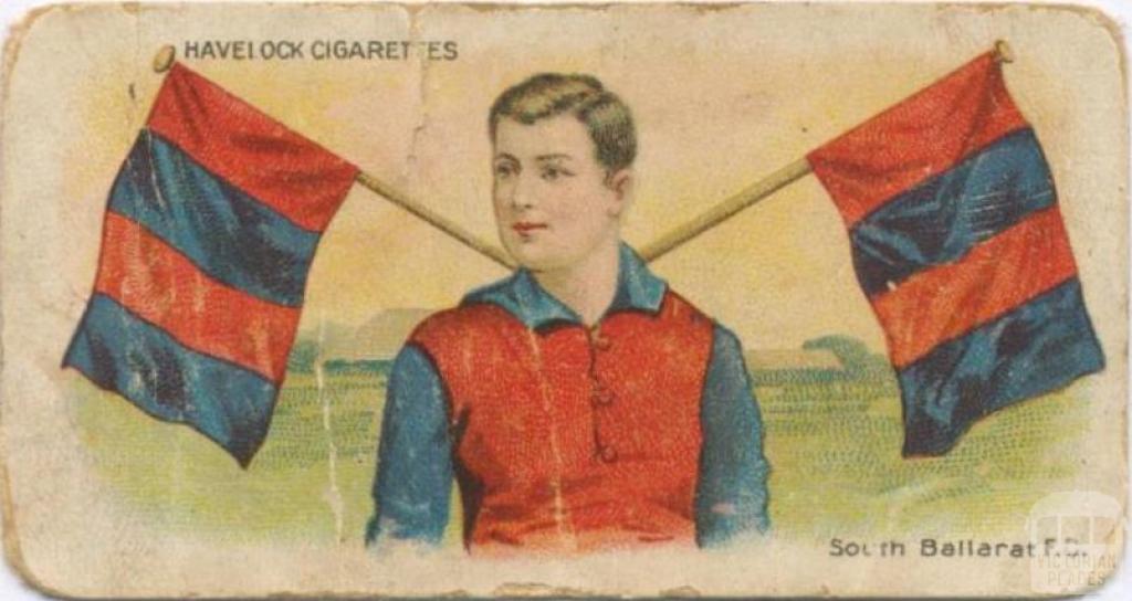 South Ballarat Football Club, Havelock Cigarettes Card