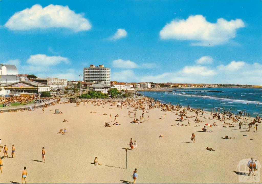 St Kilda Beach, 1975