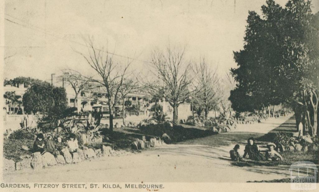 Gardens, Fitzroy Street, St Kilda