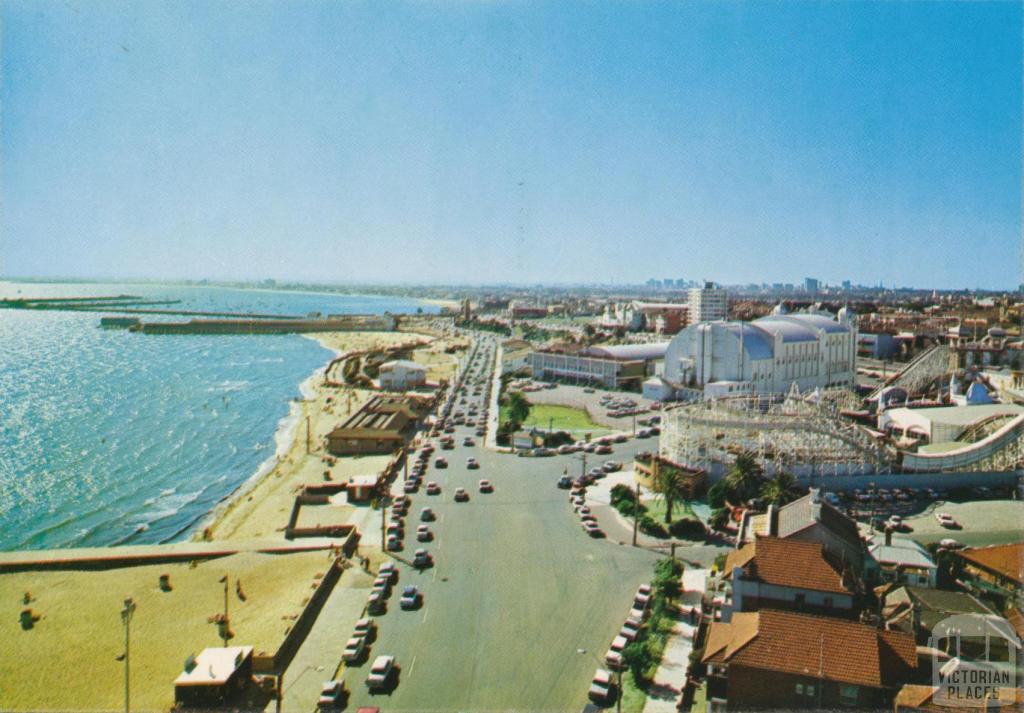 Panoramic view of St Kilda