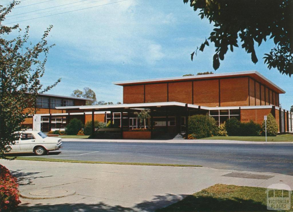 Town Hall and section of Civic Centre, Shepparton