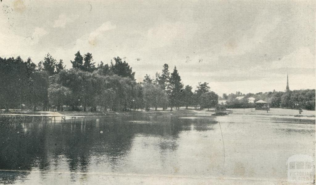 The Lake, Stawell, 1935