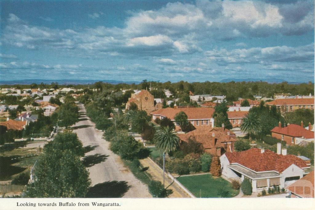 Looking towards Buffalo from Wangaratta