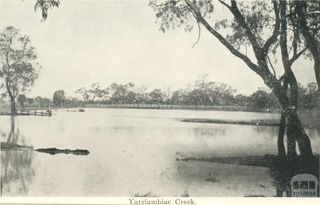 Yarriambiac Creek, Warracknabeal, 1925