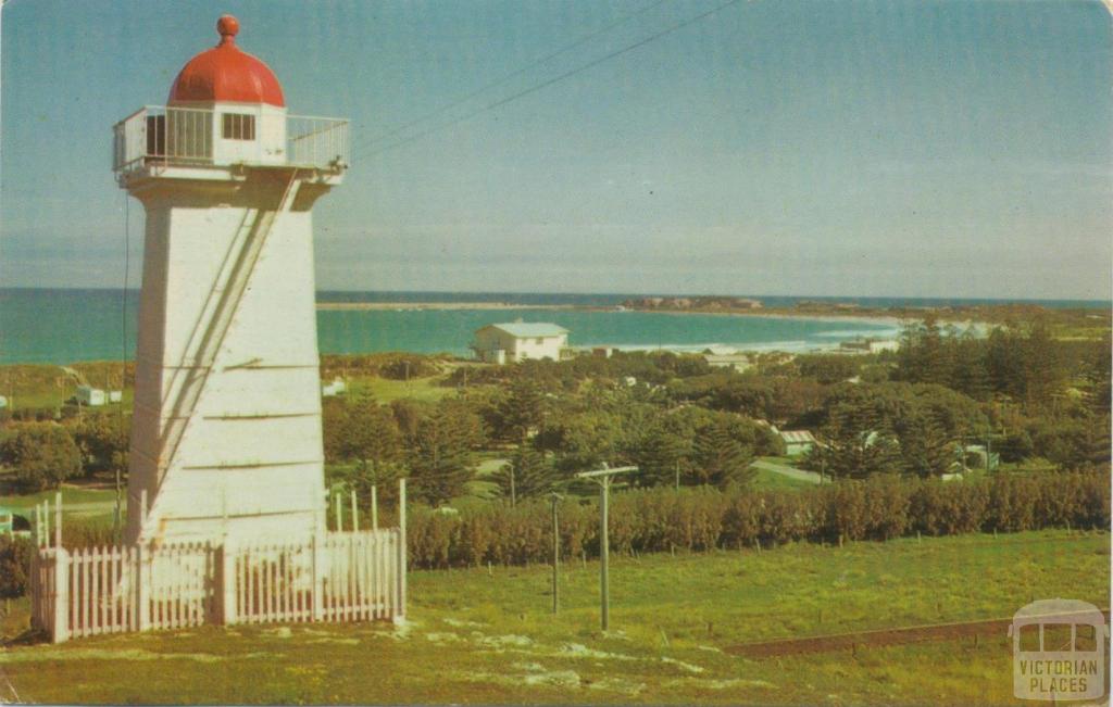 Overlooking camping area and harbour, Warrnambool