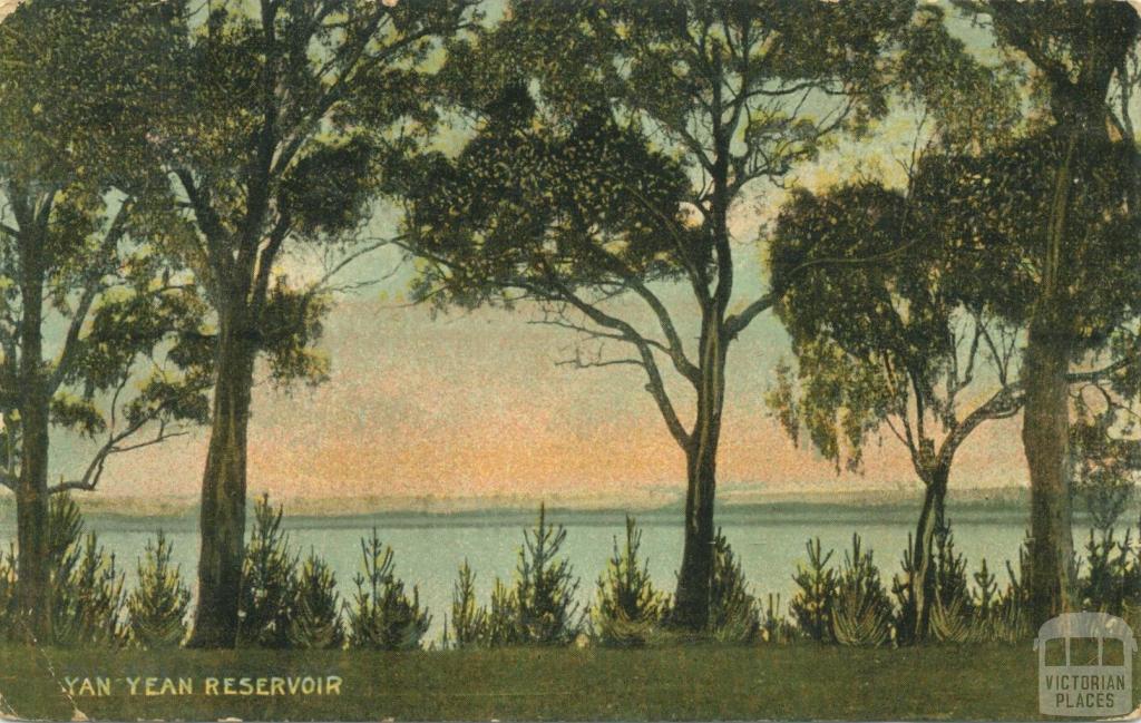 Yan Yean Reservoir, 1902