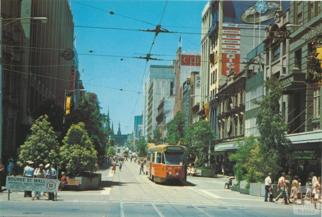 Bourke Street Mall, Melbourne