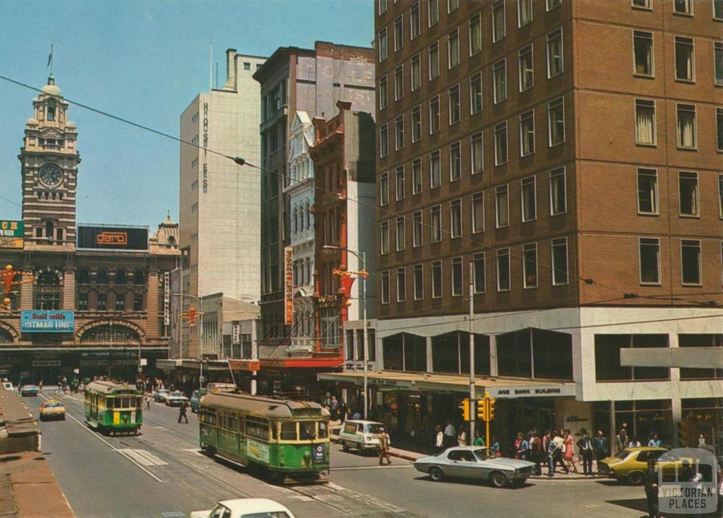 Elizabeth Street and Flinders Street, Melbourne