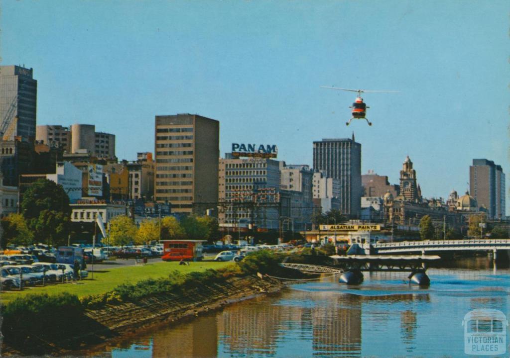 Heliport, Yarra River, Melbourne