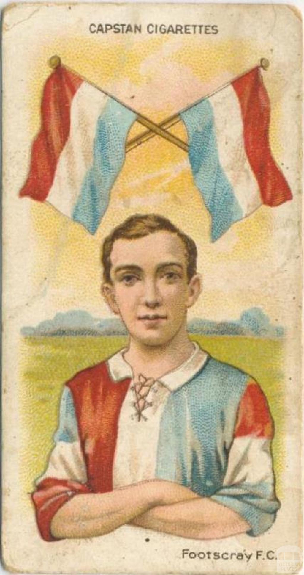 Footscray Football Club, Capstan Cigarettes Card