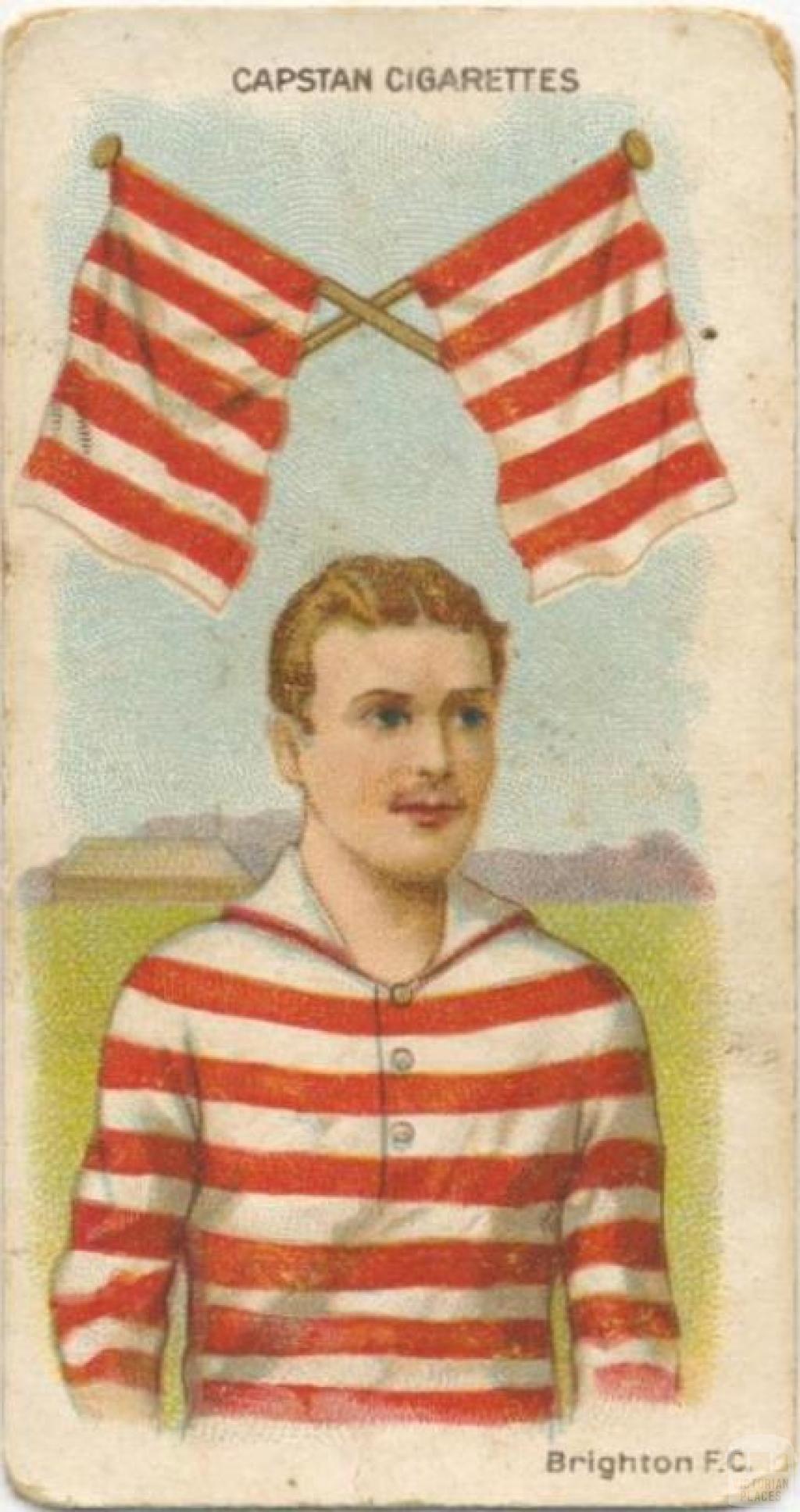 Brighton Football Club, Capstan Cigarettes Card