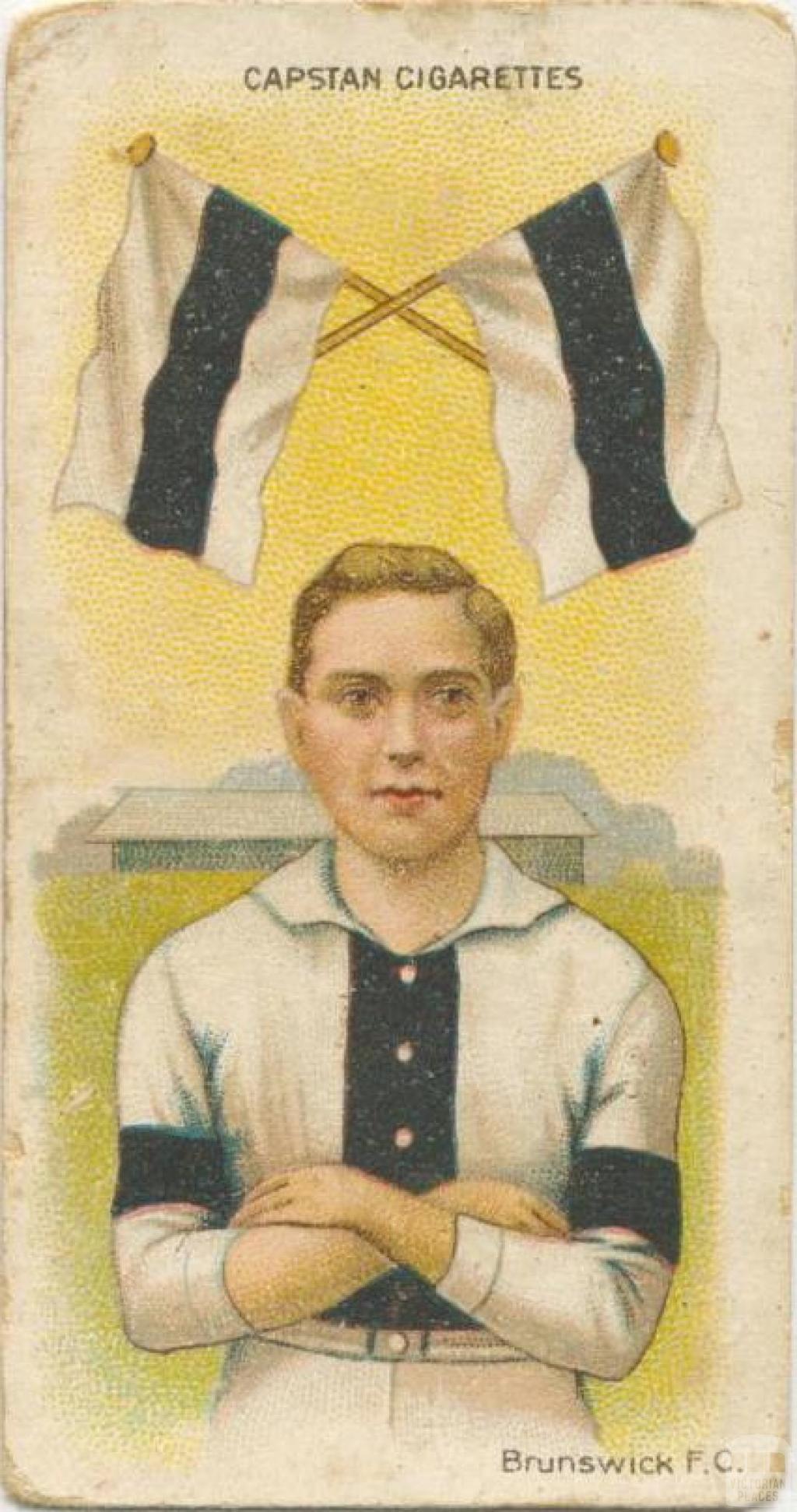 Brunswick Football Club, Capstan Cigarettes Card